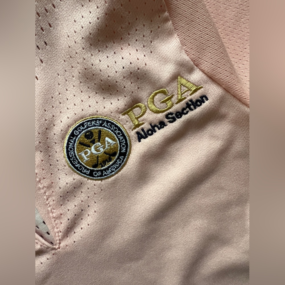 NIKE PGA ALOHA pink tank top golf sz XS - Picture 7 of 8